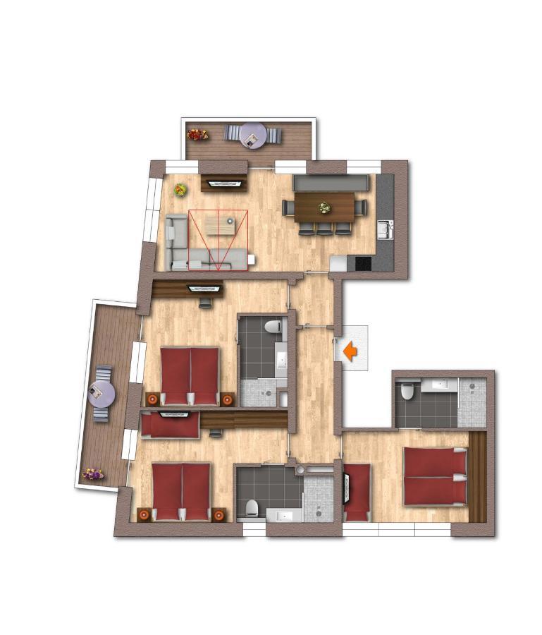 Alma Appartements Майрхофен Экстерьер фото